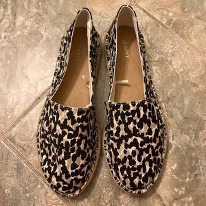 Leopard Espadrille Flats